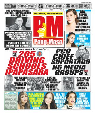 Pang Masa  Cover - June 09, 2025 Edition