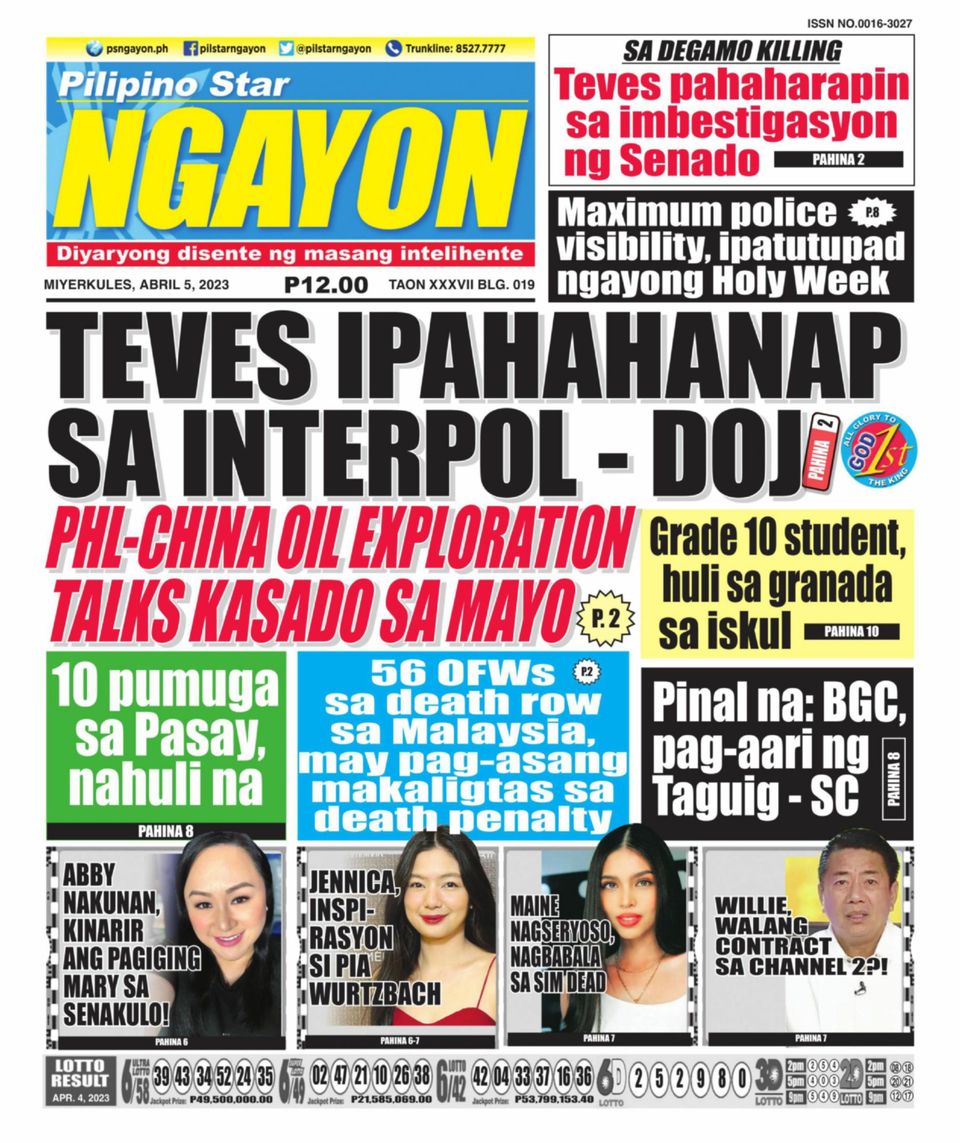 Pilipino Star Ngayon Newspaper - Get your Digital Subscription