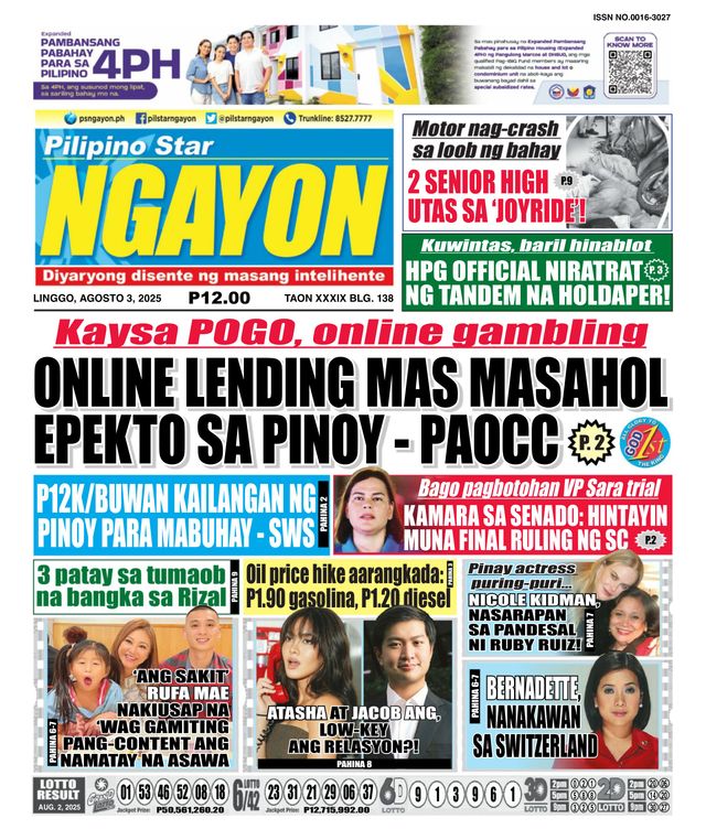 Pilipino Star Ngayon
