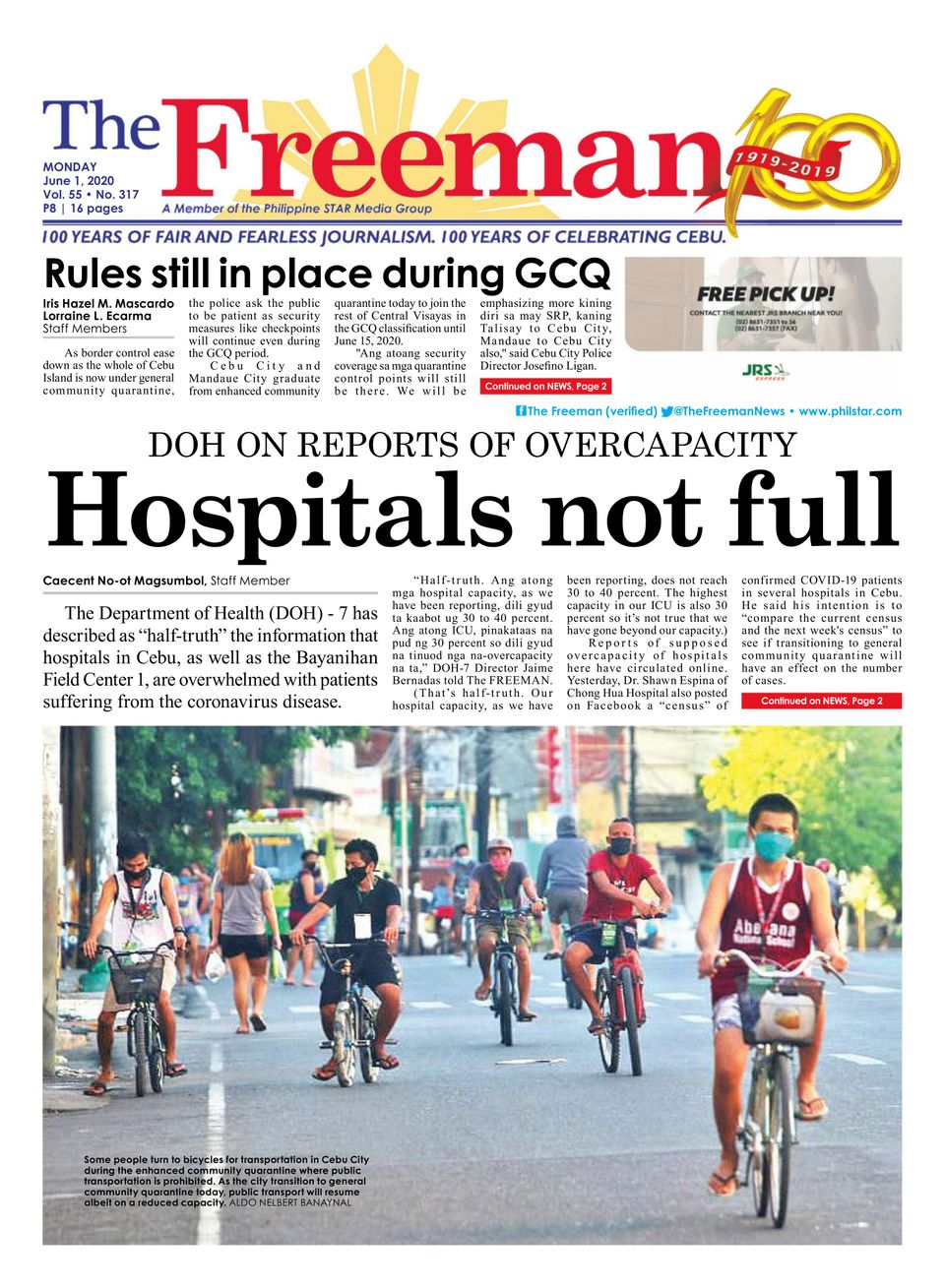 The FreemanJune 01, 2020 Newspaper Get your Digital Subscription