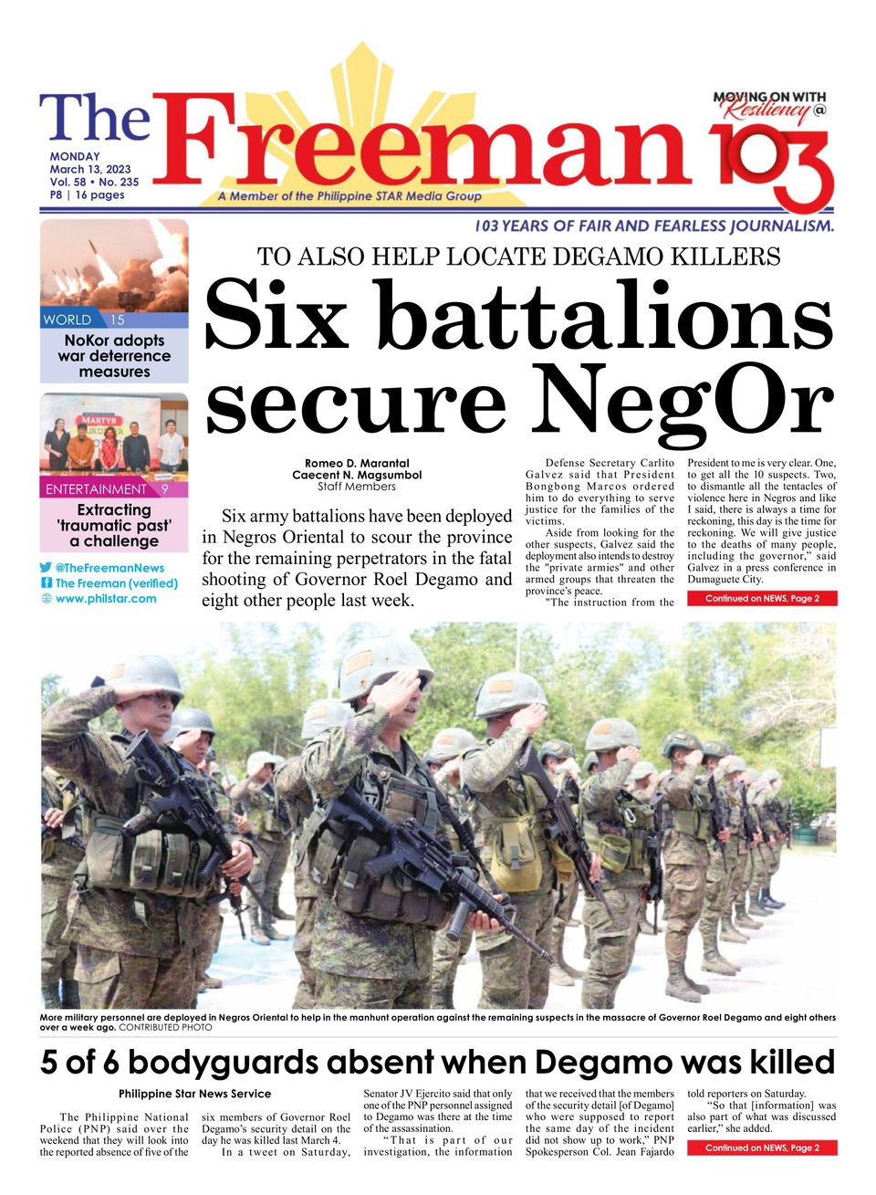 Get digital access to the freeman march 13 2023 issue magzter