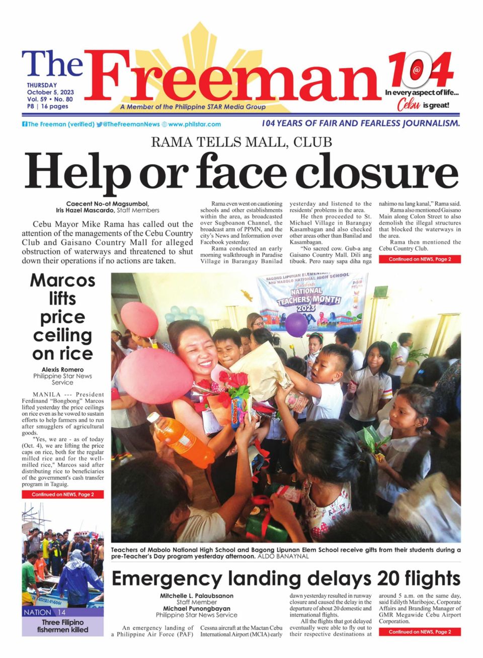 The FreemanOctober 05, 2023 Newspaper Get your Digital Subscription
