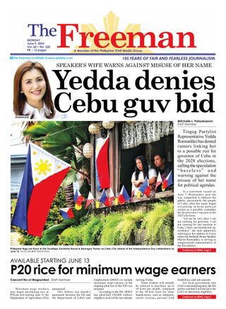 The Freeman - June 09, 2025 The Freeman Cover - June 09, 2025 Edition