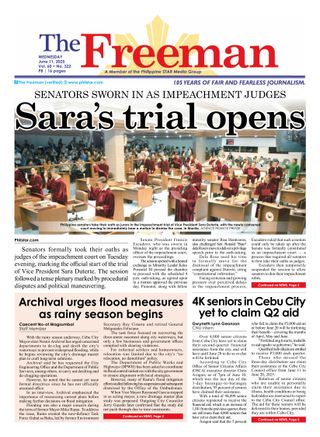 The Freeman - June 11, 2025 The Freeman Cover - June 11, 2025 Edition