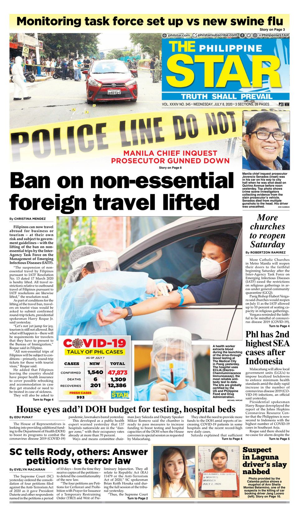 The Philippine Star-July 08, 2020 Newspaper - Get your Digital Subscription