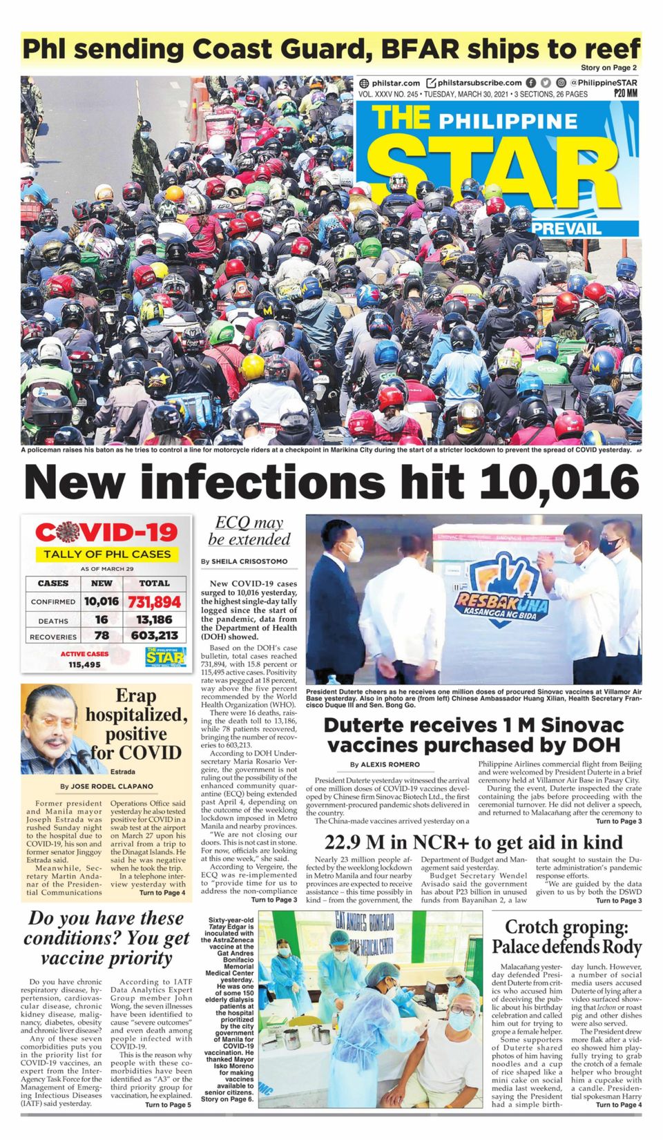 AdaMarch 30, 2021 Newspaper Get your Digital Subscription