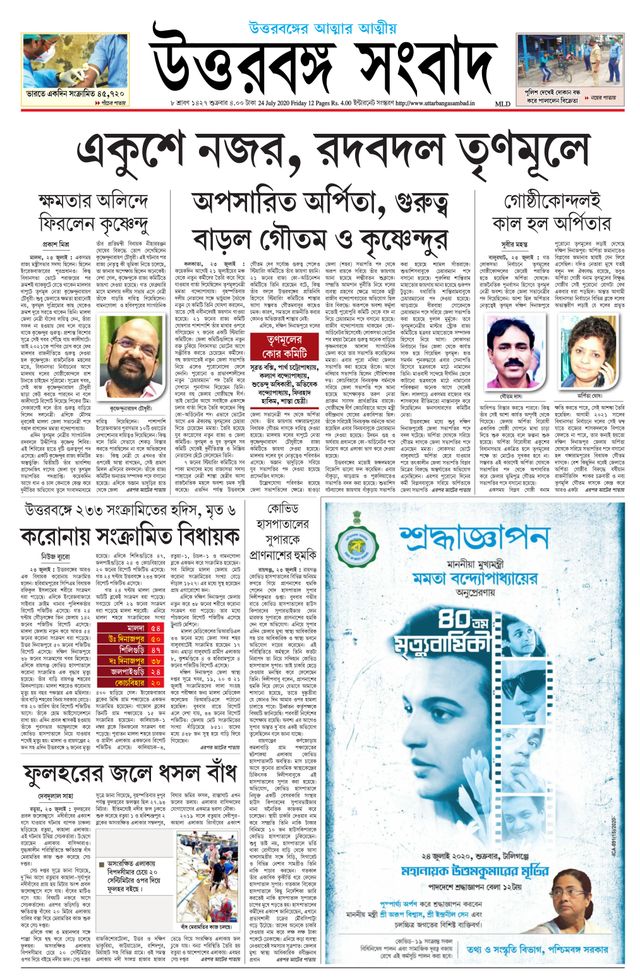 Uttar Banga Sambad Malda