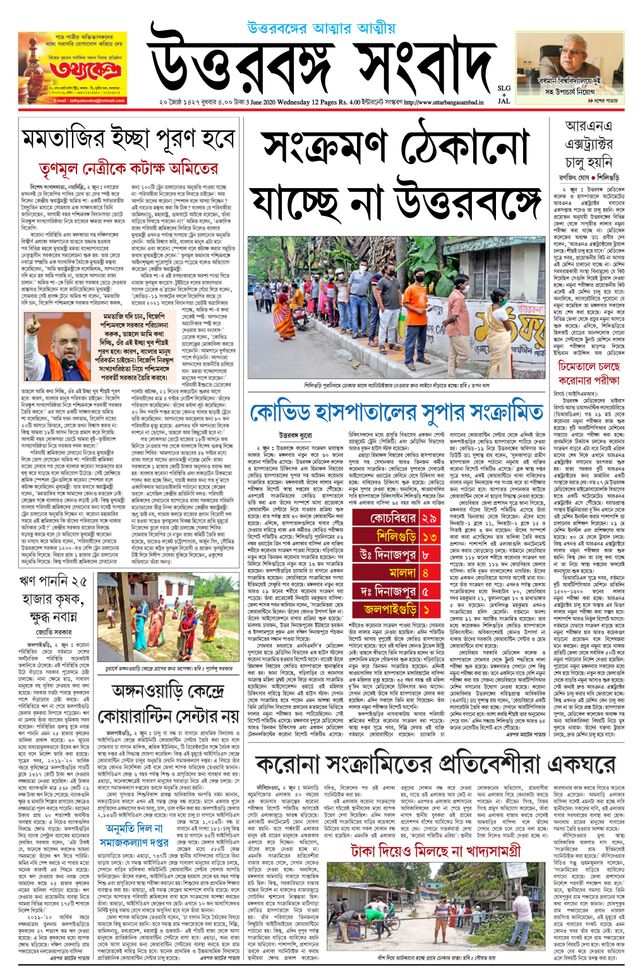 Uttar Banga Sambad Jalpaiguri