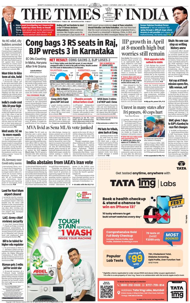 The Times of India Mumbai