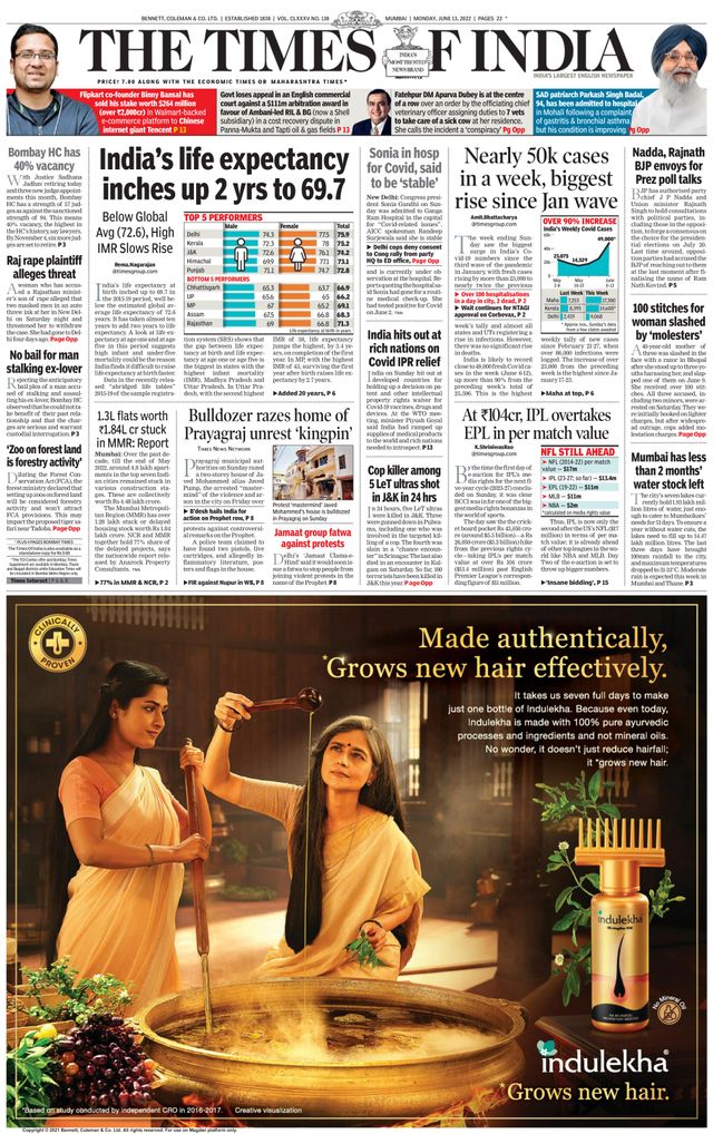 The Times of India Mumbai