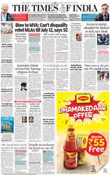 The Times of India Mumbai - June 28, 2022 June 28, 2022