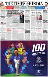 The Times of India Mumbai - July 08, 2022 July 08, 2022