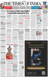 The Times of India Mumbai - July 12, 2022 July 12, 2022