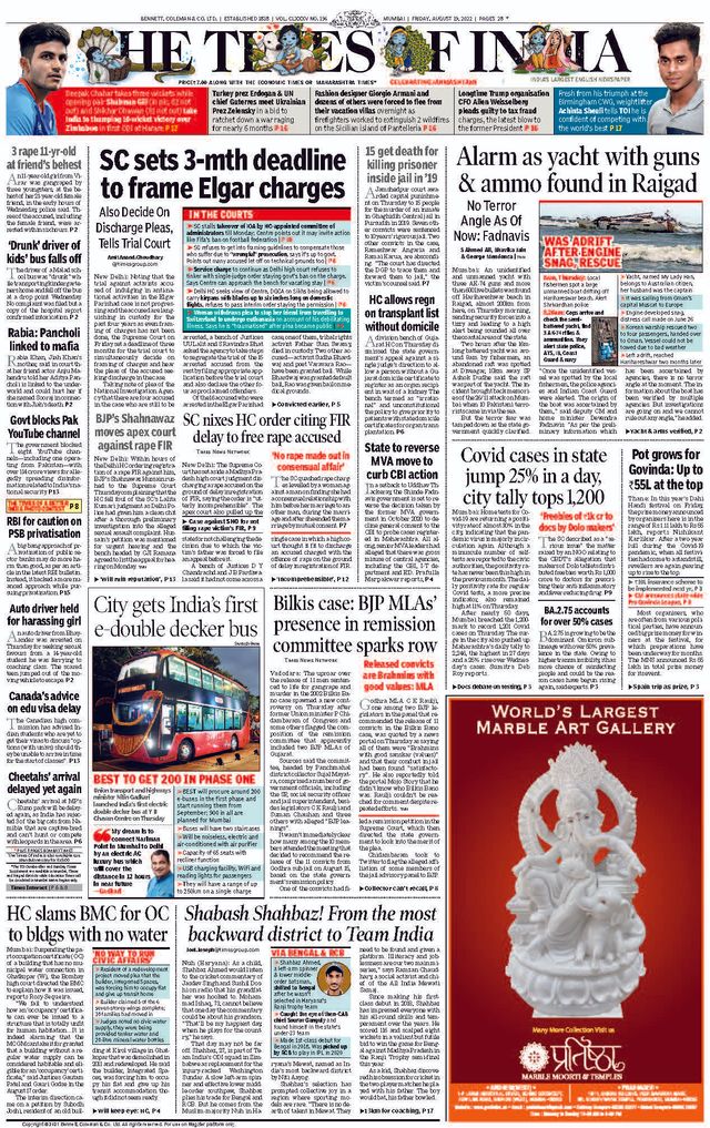 The Times of India Mumbai