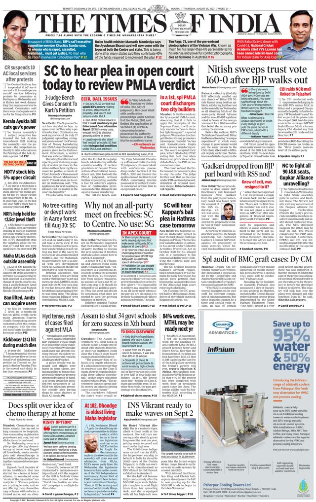The Times of India Mumbai