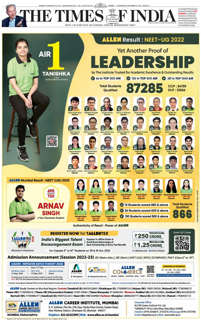 The Times of India Mumbai