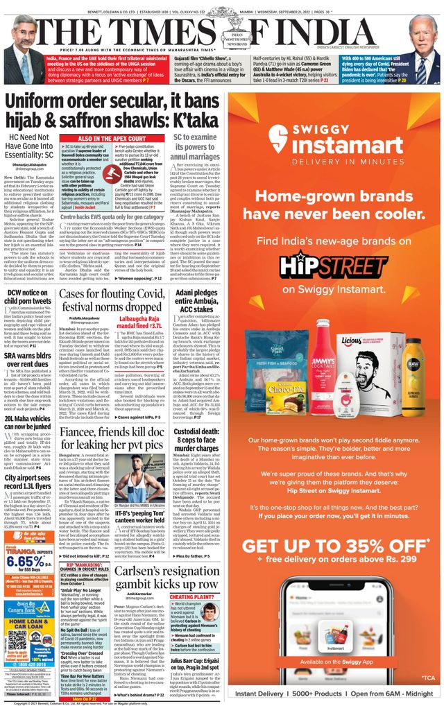 The Times of India Mumbai