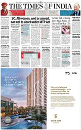 The Times of India Mumbai - September 30, 2022 September 30, 2022