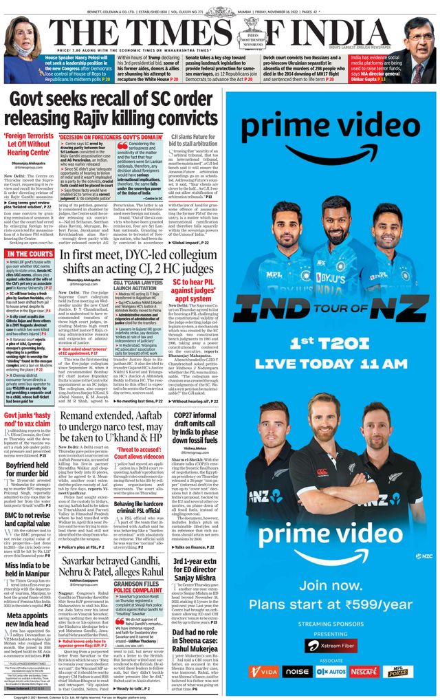 The Times of India Mumbai