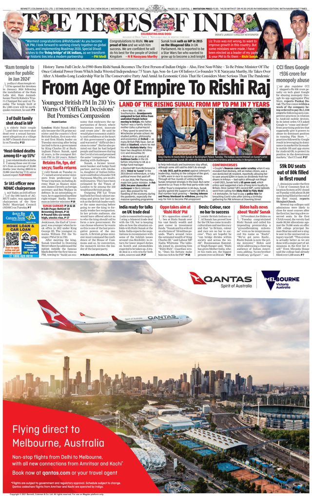The Times of India Delhi