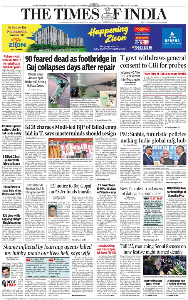 The Times of India Hyderabad