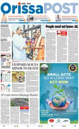 Orissa POST - October 31, 2023 October 31, 2023