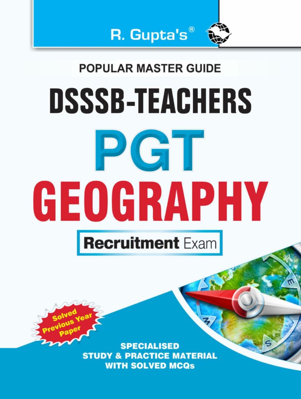 DSSSB Geography PGT Teachers Recruitment Exam Guide Magazine