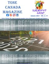 TONE CANADA  Cover - January 2021 Edition