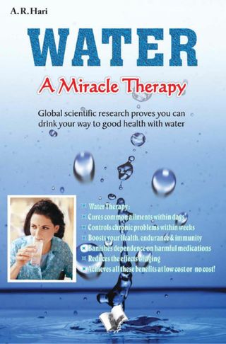 Water A Miracle Therapy - A.R. HARI Water A Miracle Therapy Cover - A.R. HARI Edition