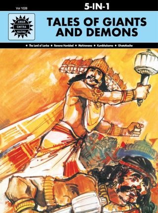 Tales of Giant and Demons  Cover - 5 In 1 Issue Edition