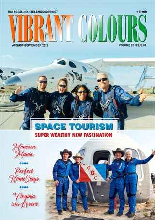VIBRANT COLOURS  Cover - August - September 2021 Edition