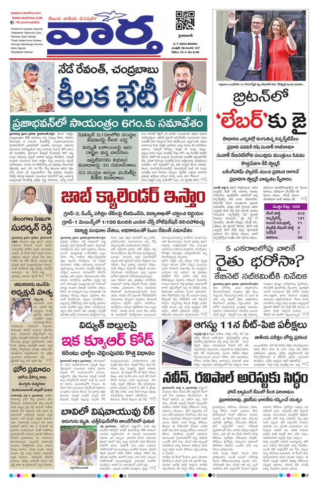 Vaartha Hyderabad