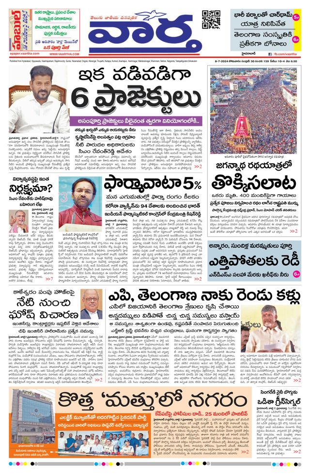 Vaartha Hyderabad
