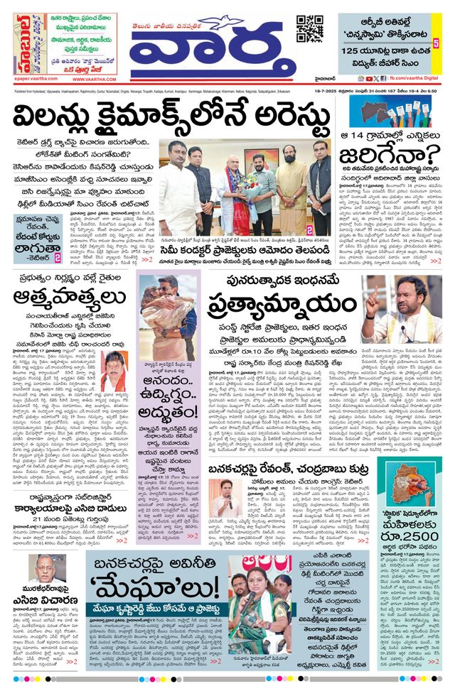 Vaartha Hyderabad