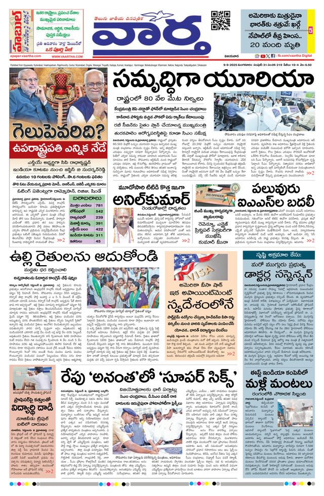 Vaartha AndhraPradesh