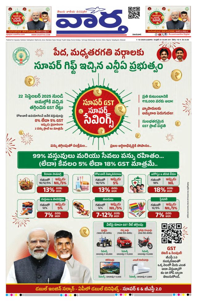 Vaartha AndhraPradesh