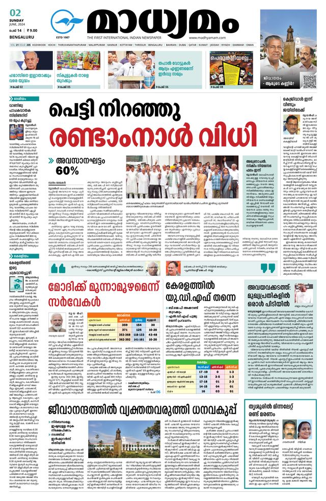 Madhyamam Bangalore