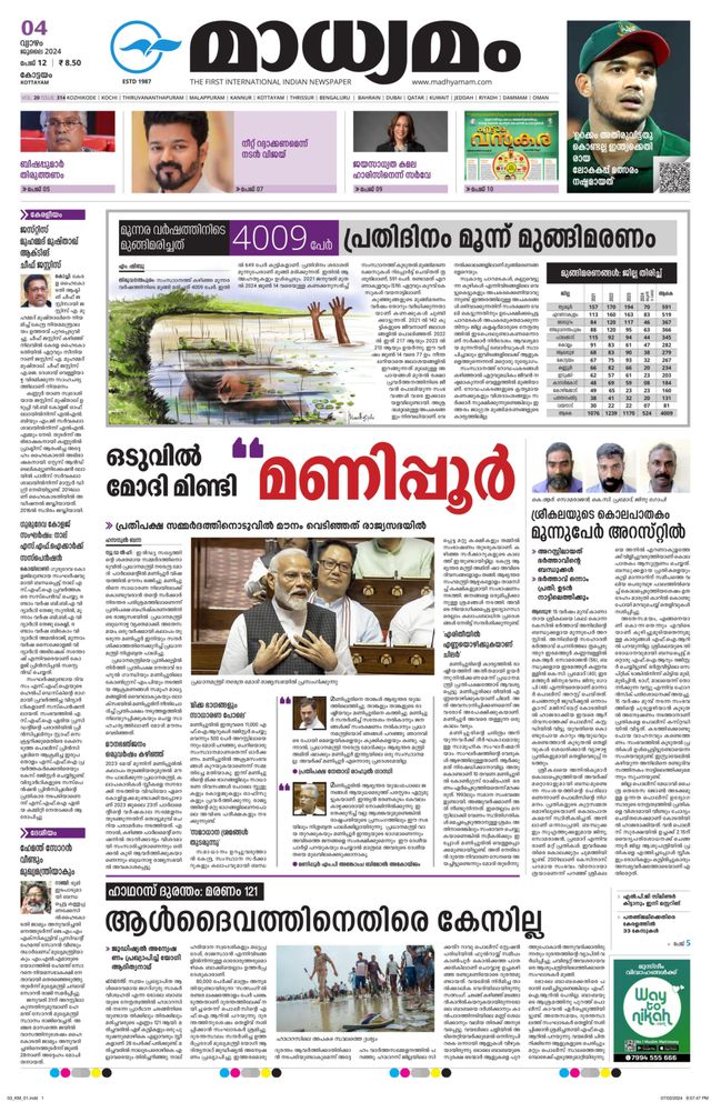 Madhyamam Kottayam