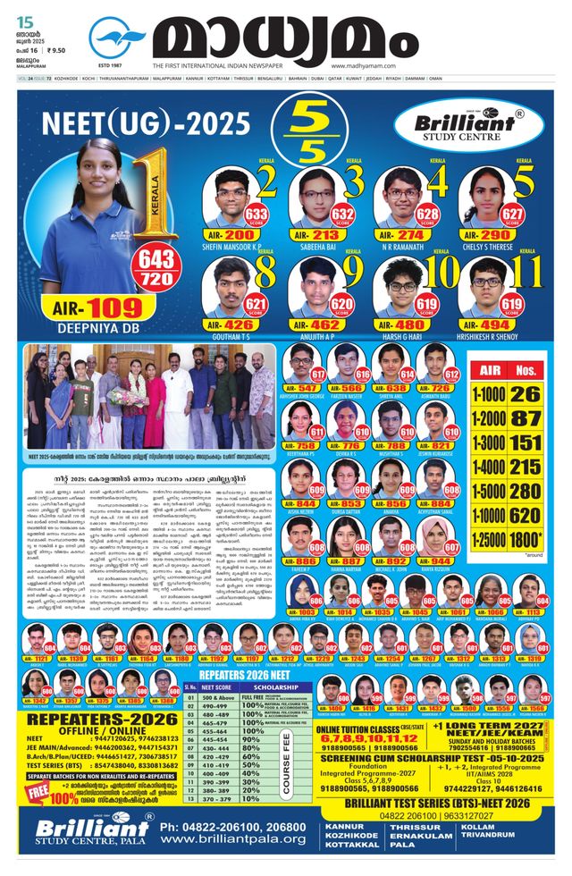 Madhyamam Malappuram