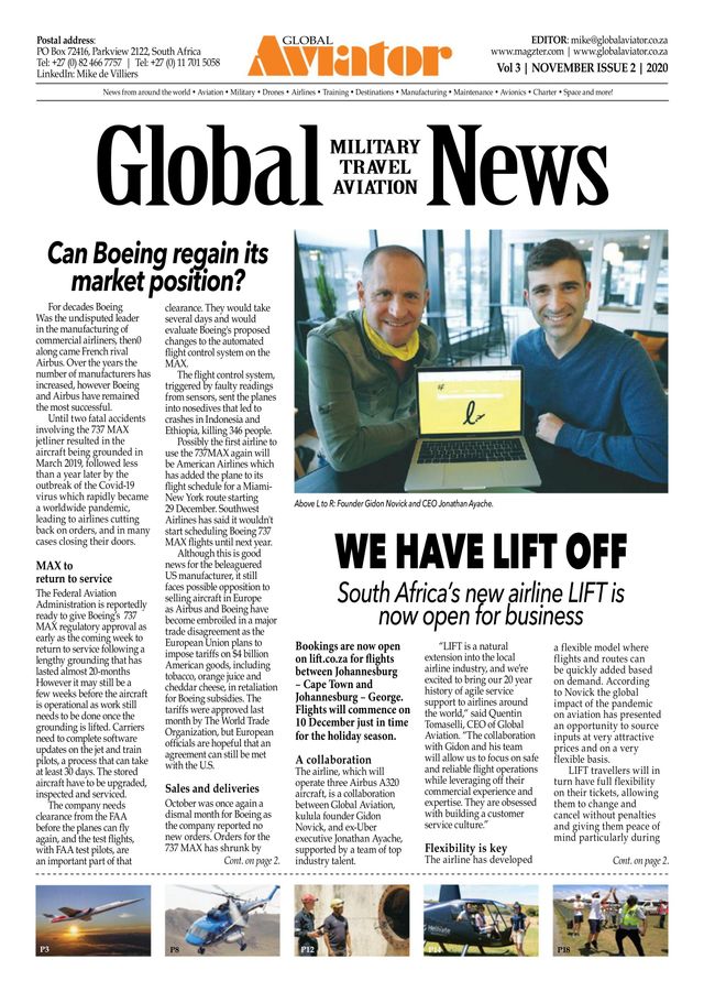 Global Aviator | Global News (Military, Travel, Business)