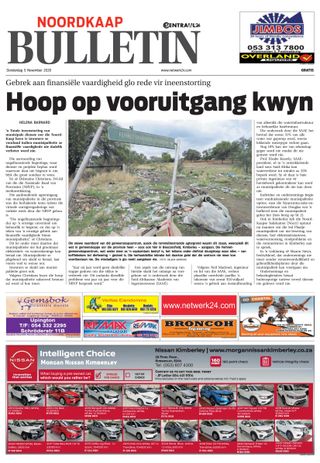 Noordkaap Bulletin - November 05, 2020 Noordkaap Bulletin Cover - November 05, 2020 Edition
