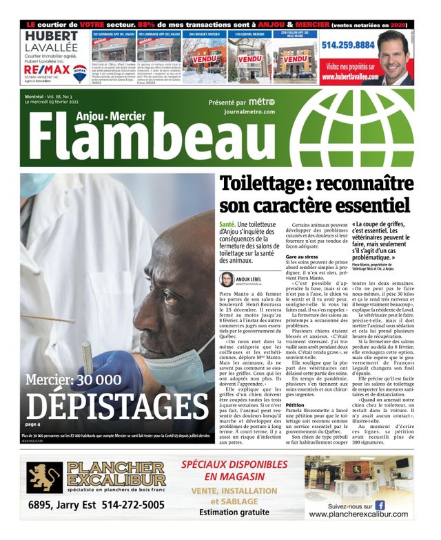 Flambeau Anjou-Mercier