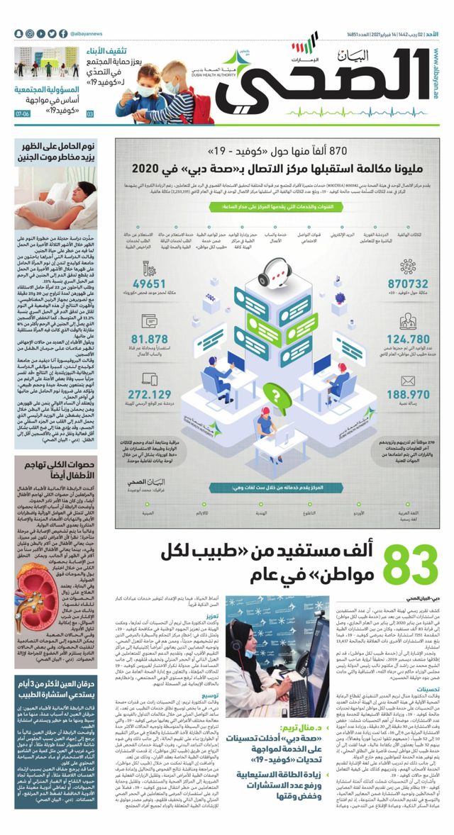البيان الصحي