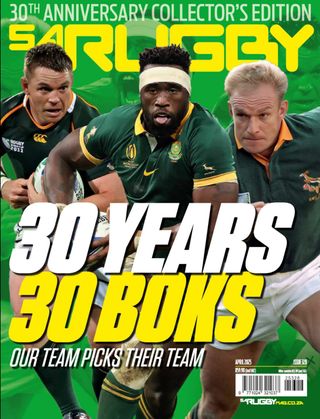 SA Rugby  Cover - SA Rugby April 2025 Edition