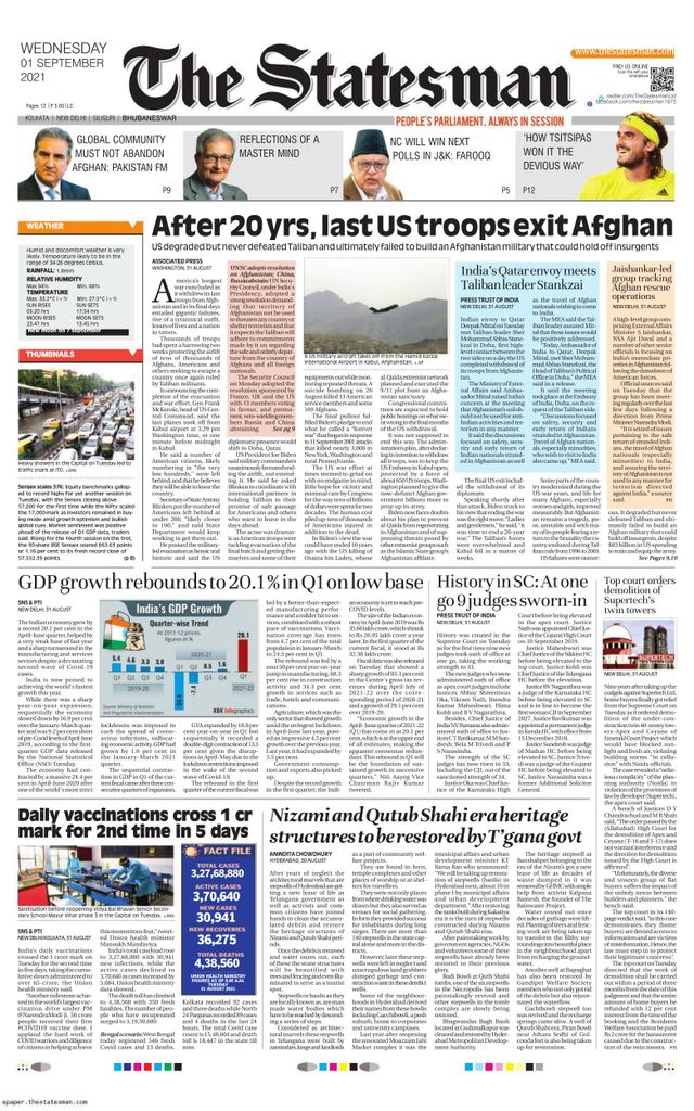 The Statesman Bhubaneswar
