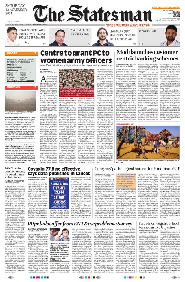 The Statesman Bhubaneswar