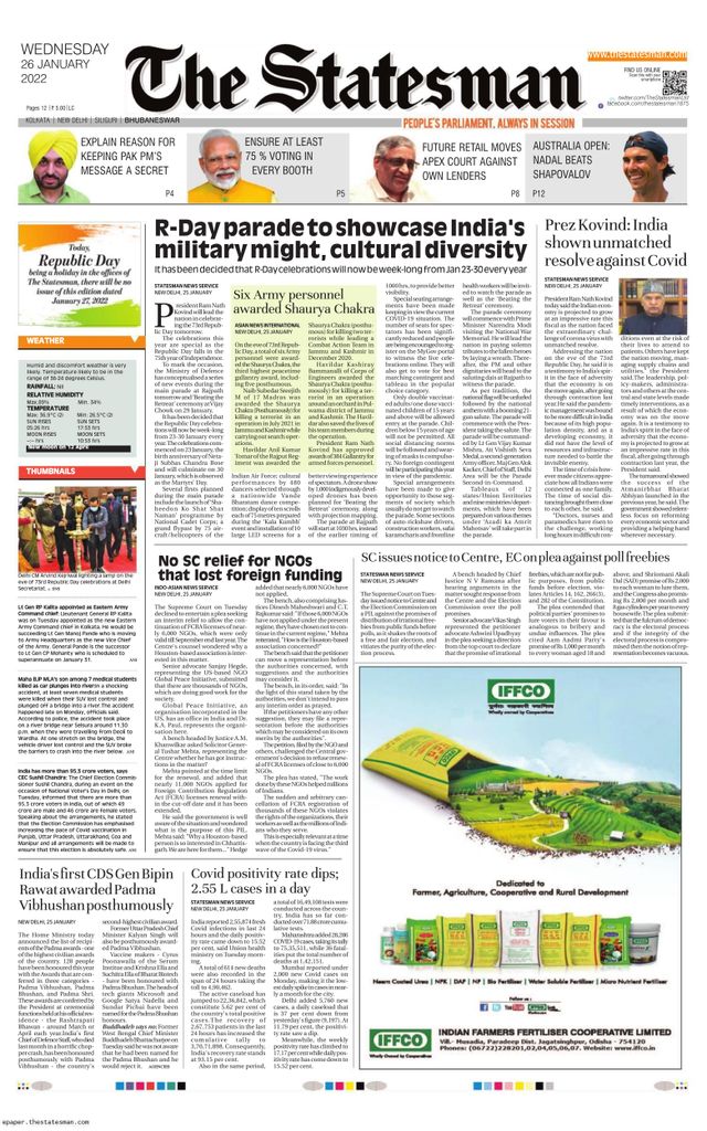 The Statesman Bhubaneswar