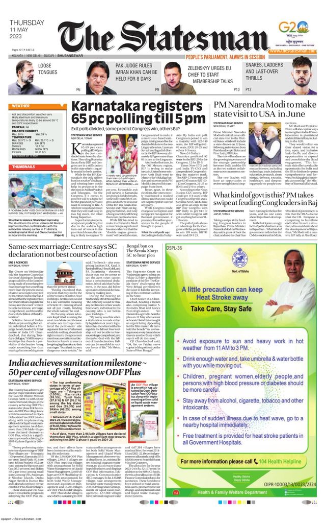 The Statesman Bhubaneswar
