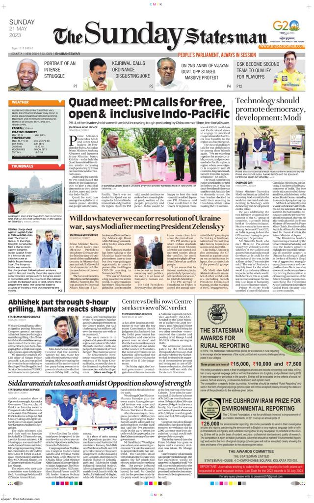 The Statesman Bhubaneswar