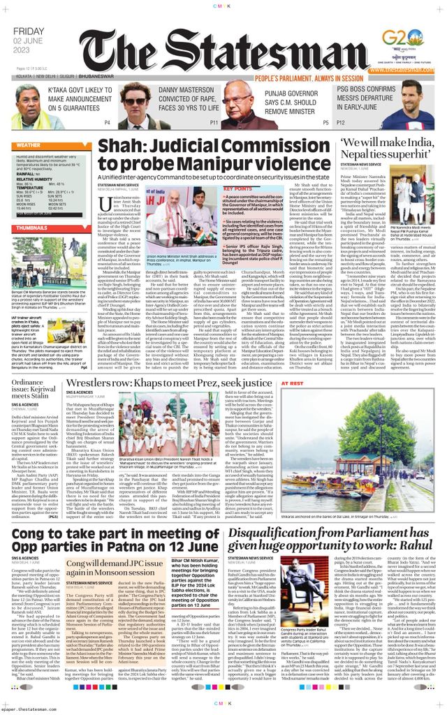 The Statesman Bhubaneswar